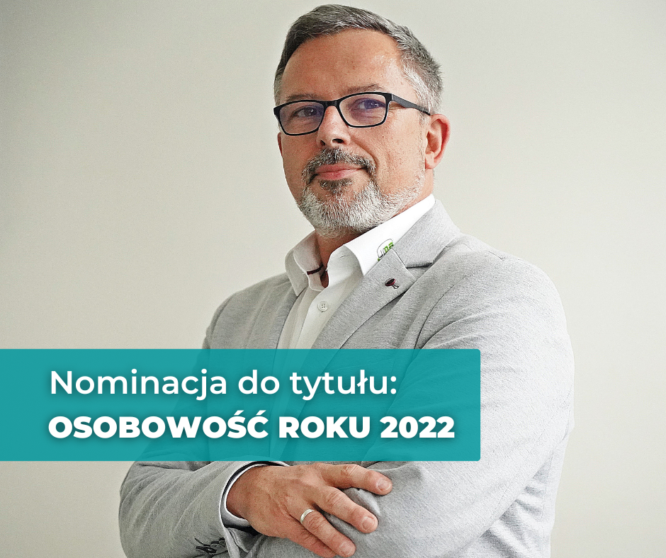 Grzegorz Palka nominacja do osobowości roku w kategorii biznes.